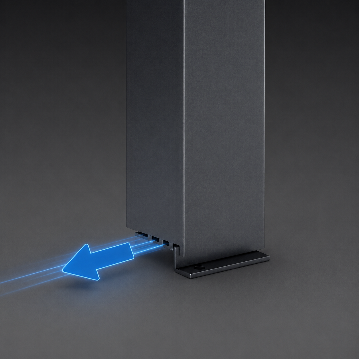 Stabile Aluminium-Pfosten